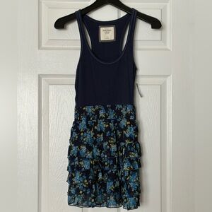 Abercrombie & Fitch Navy Floral Dress